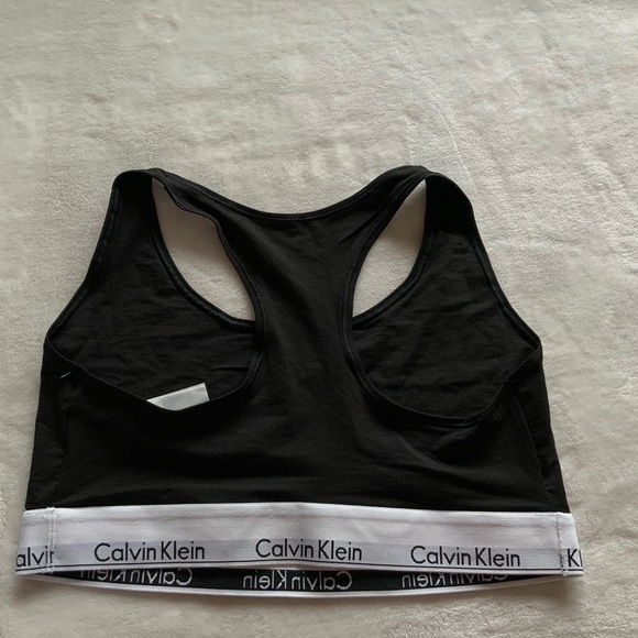 Calvin Klein Carousel Racerback Bralette - Picture 5 of 7